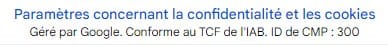 politique de confidentialité
