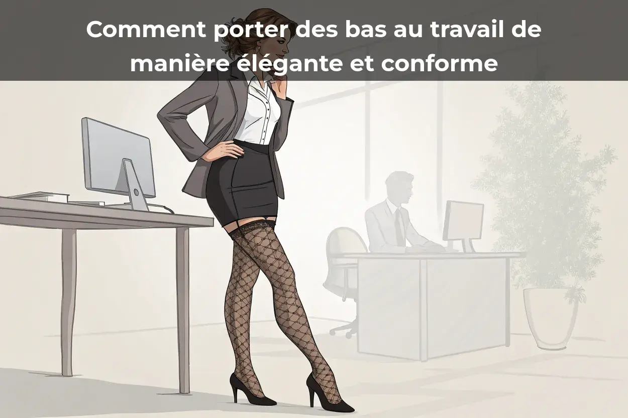 Comment porter des bas au travail de manière élégante et conforme