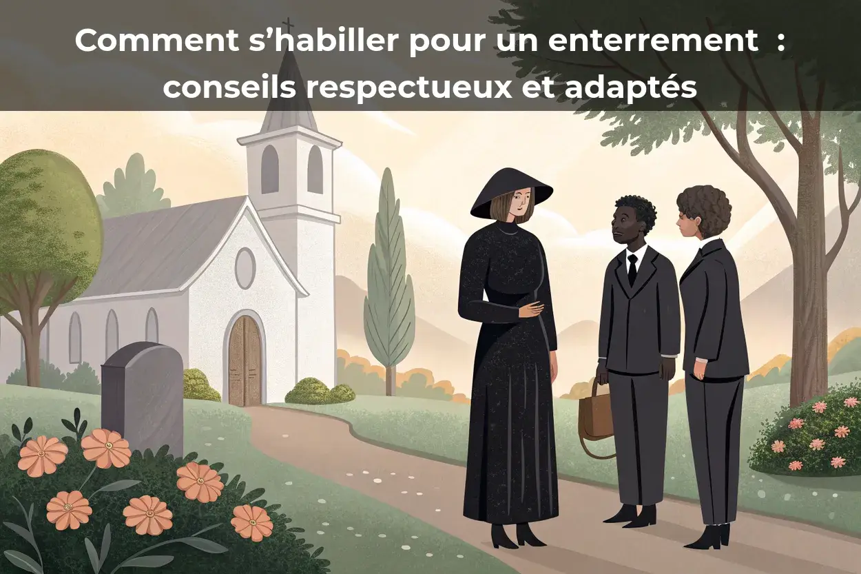 Comment s'habiller pour un enterrement : conseils respectueux et adaptés