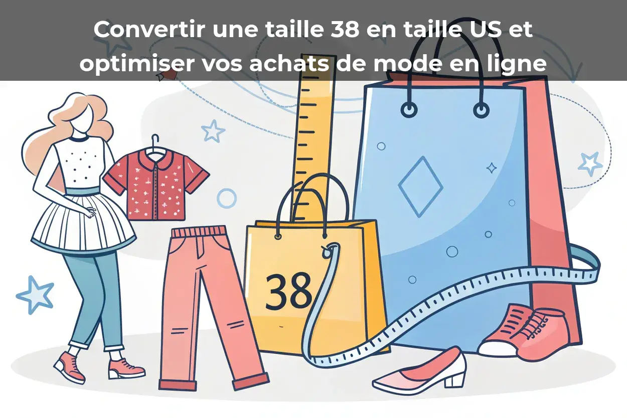 Convertir une taille 38 en taille US et optimiser vos achats de mode en ligne