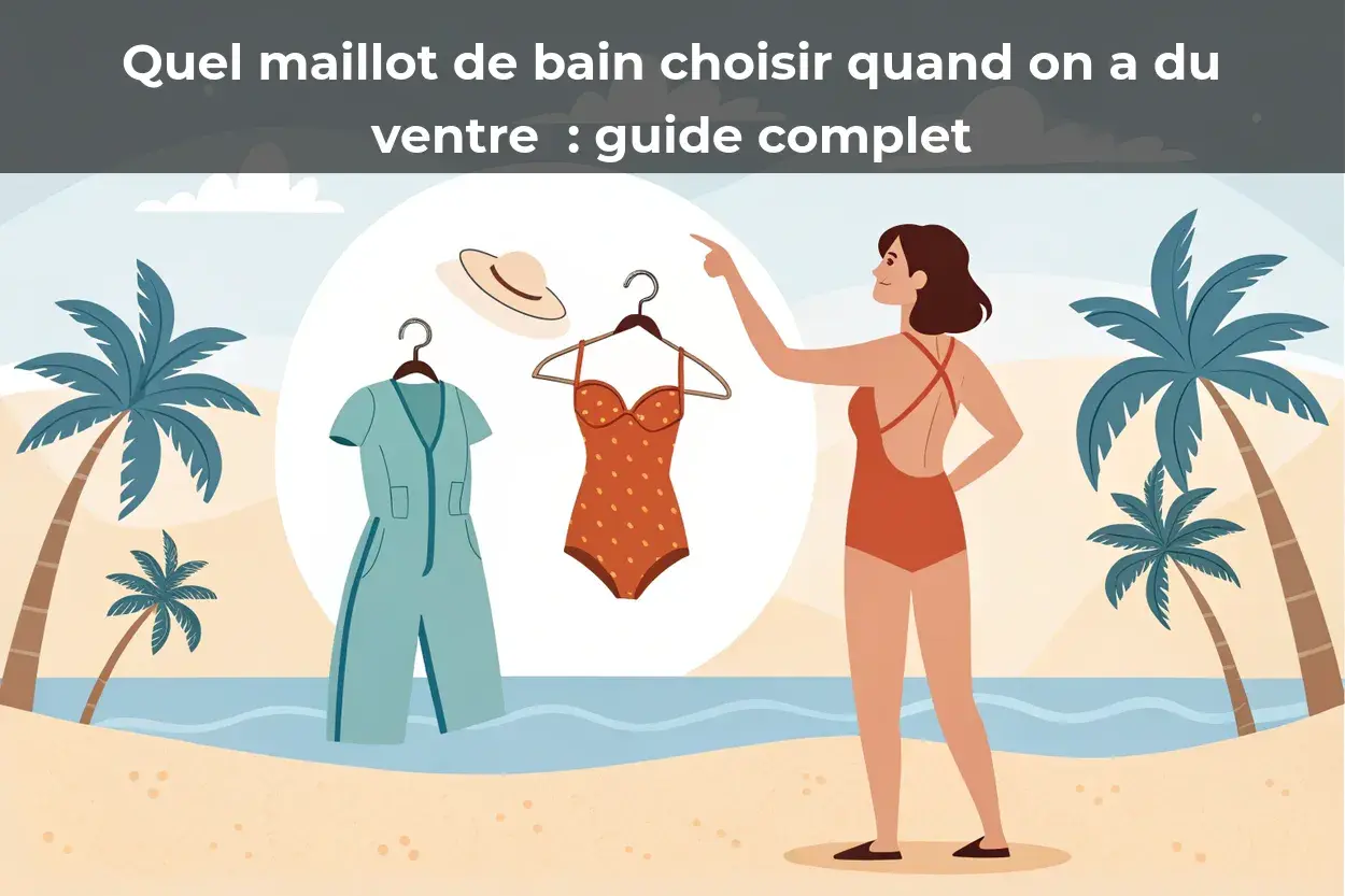Quel maillot de bain choisir quand on a du ventre : guide complet