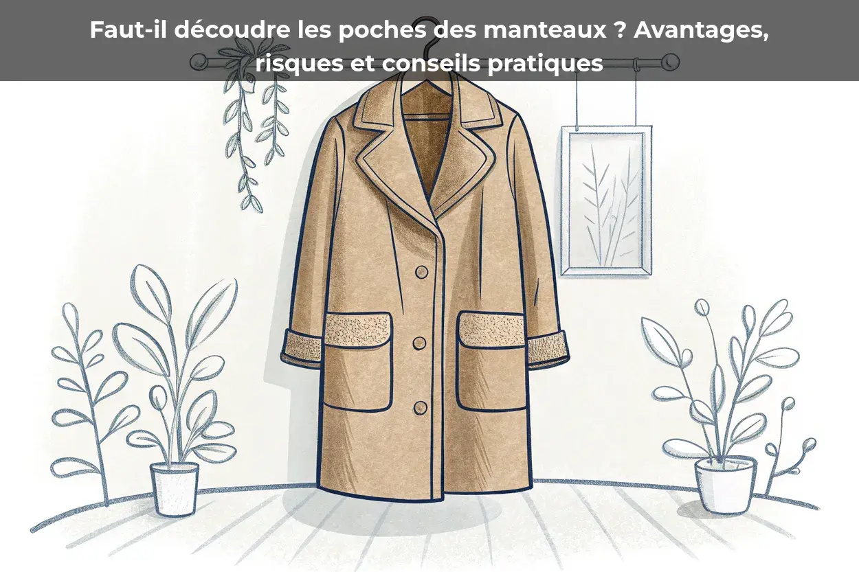 Faut-il découdre les poches des manteaux ? Avantages, risques et conseils pratiques