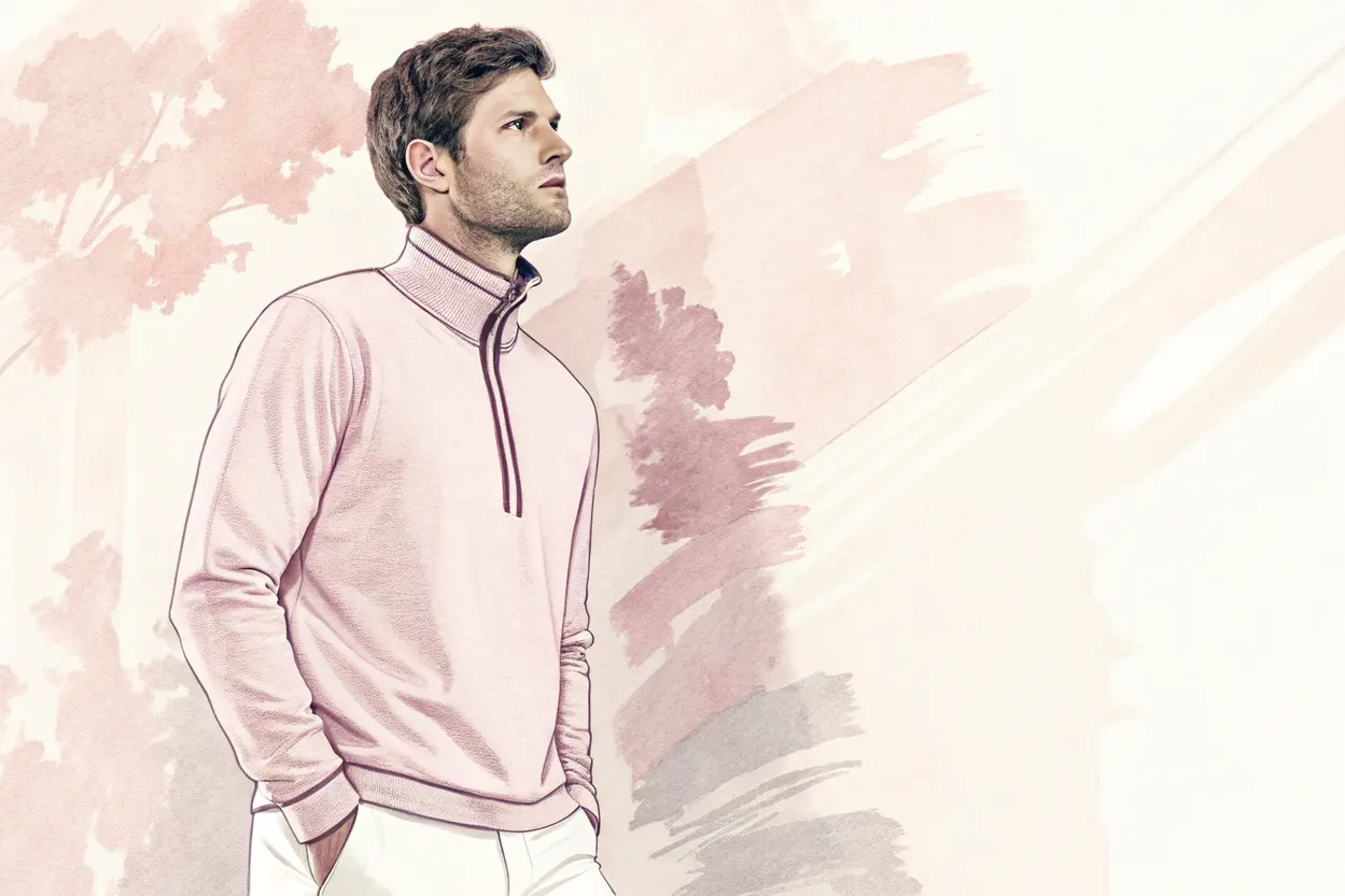 Pull demi zippé pour homme : allier confort, style et longévité