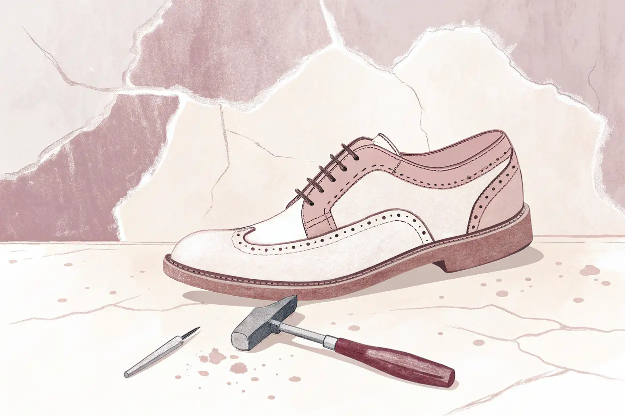 Réparer des chaussures vernies craquelées sans abîmer la finition