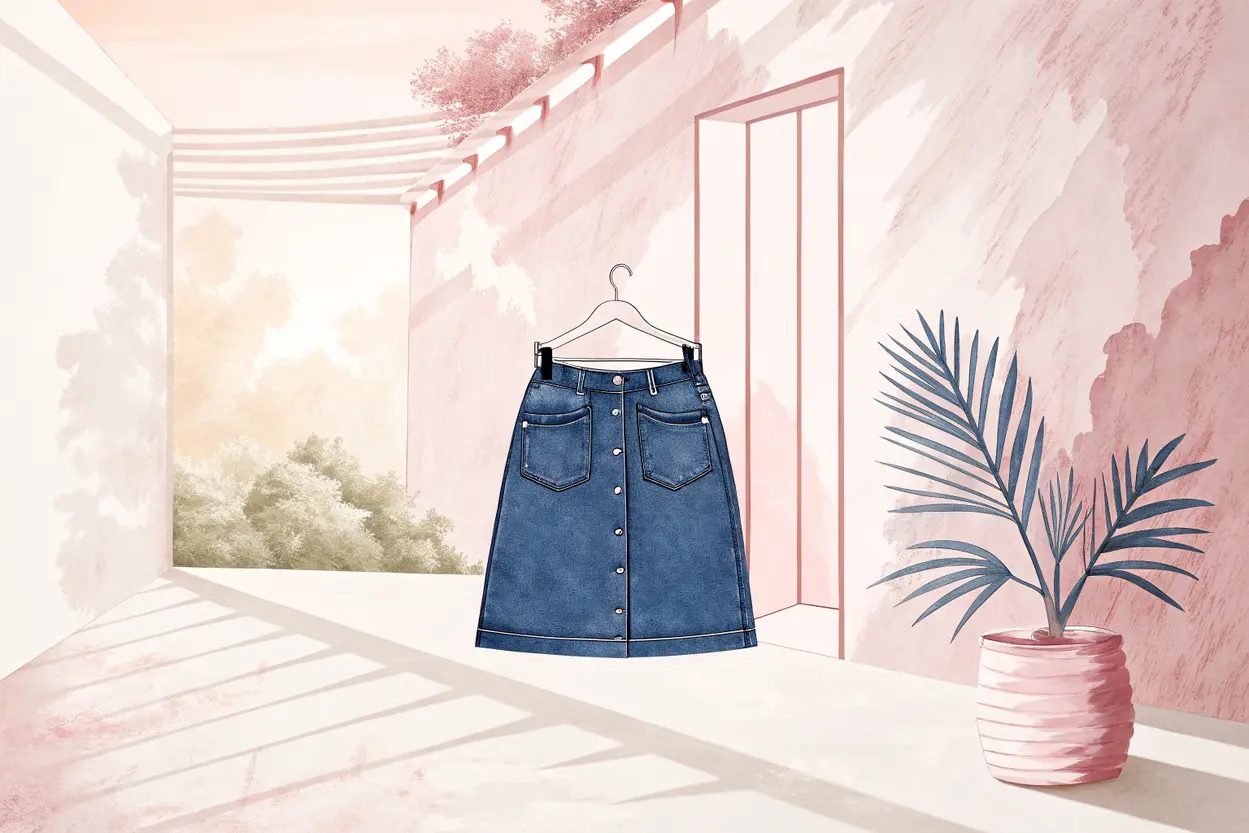 Jupe en jean : choisir la bonne coupe et composer des looks faciles selon l'occasion